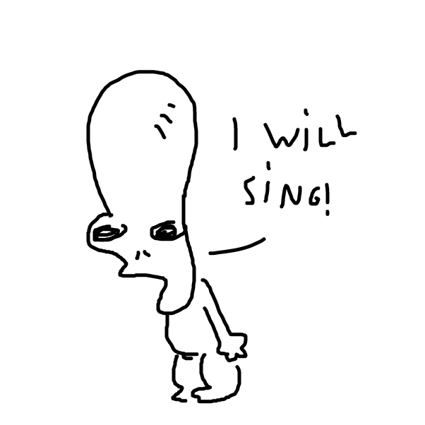 Drawing in roger sings a tune by FunnyFurry