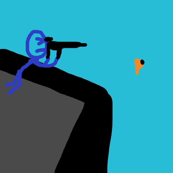 Drawing in He is going to get hurt by FunnyFurry