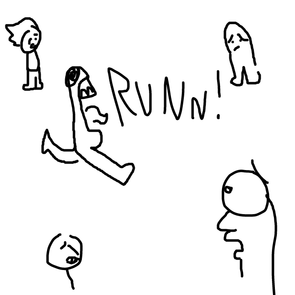 Drawing in RUNN!!! by FunnyFurry