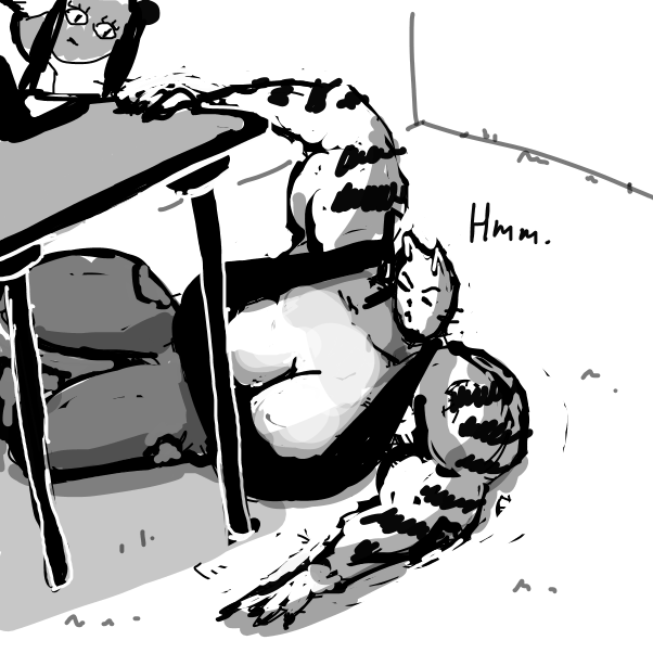 Drawing in Barley shut up and Jam by peyoalt