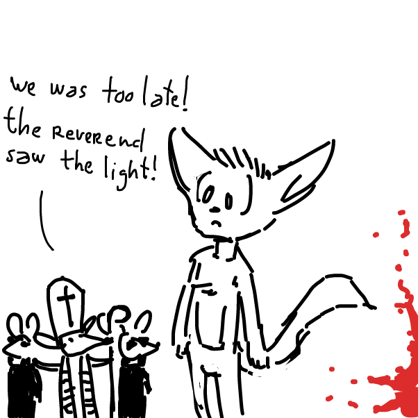 The Bishop!
 - Online Drawing Game Comic Strip Panel by Peyocay