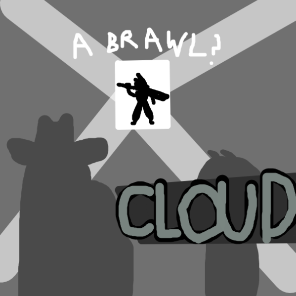 cloud is here, baby! - Online Drawing Game Comic Strip Panel by Beepadoobop