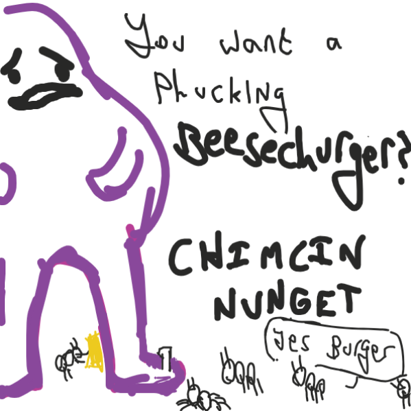 The ants army betrays him for grimaces beesechurger - Online Drawing Game Comic Strip Panel by Bailf006