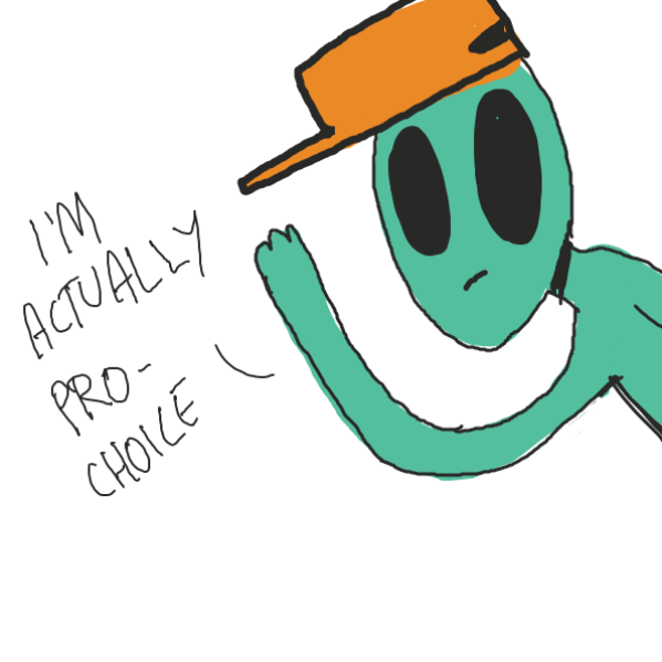 Abduction sounds like abortion if you don’t know words gud - Online Drawing Game Comic Strip Panel by Presto