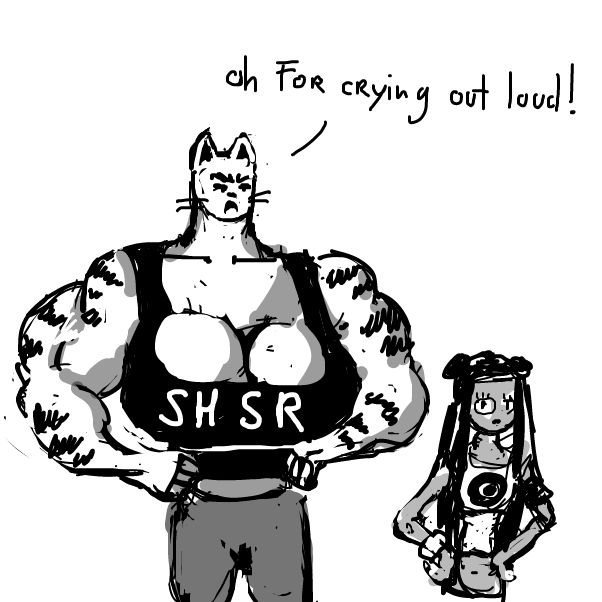 Drawing in Notorius J.A.M. by Peyocay