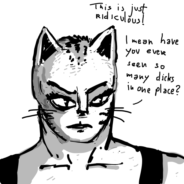 Drawing in Notorius J.A.M. by peyoalt