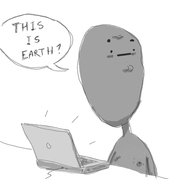  - Online Drawing Game Comic Strip Panel by Potato Man