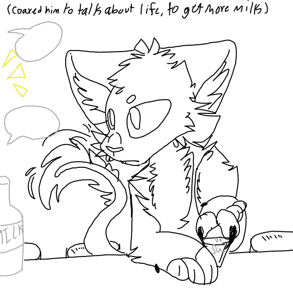 Drawing in just embrace the trolling i guess (am bored) by OneWithTheShadows