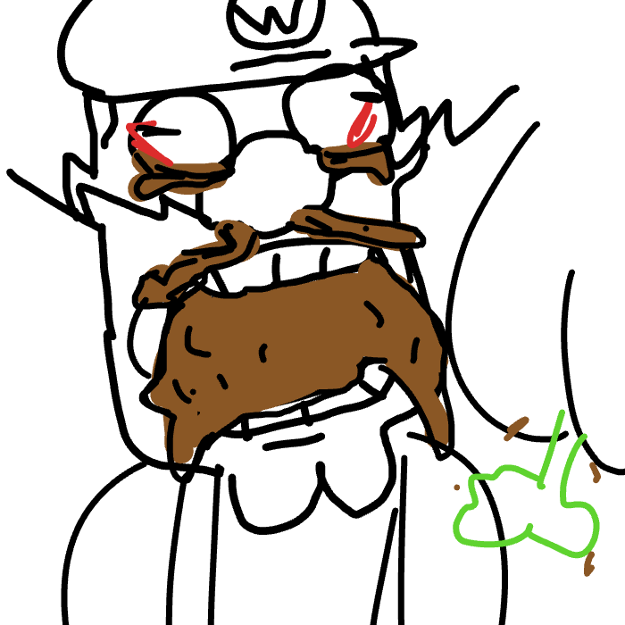 Drawing in homer pimpin' by BonerWaluigi