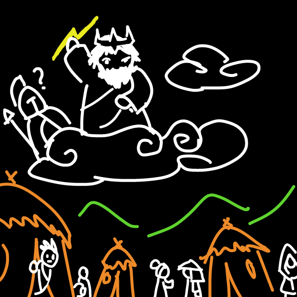 Drawing in Thunder God Shenanigans  by SeanTrunks