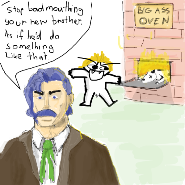 Dio did nothing wrong - Online Drawing Game Comic Strip Panel by Robro
