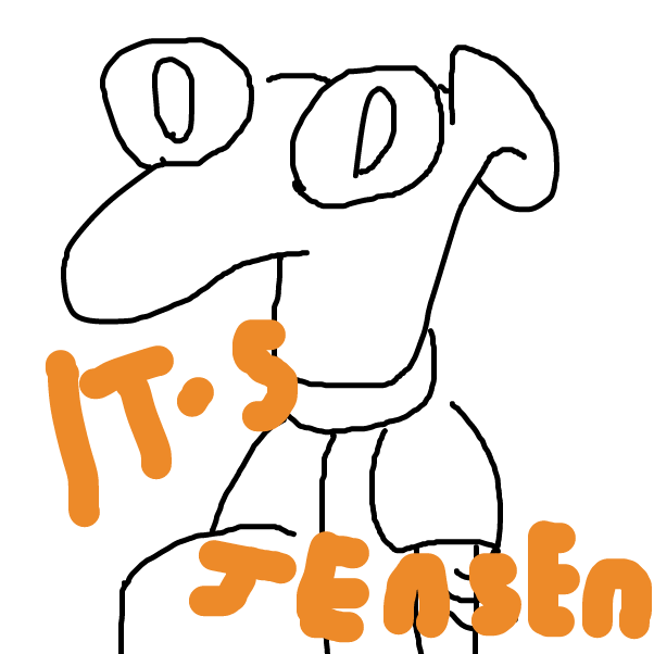 Drawing in DEATH TO PJ by BananaDoc