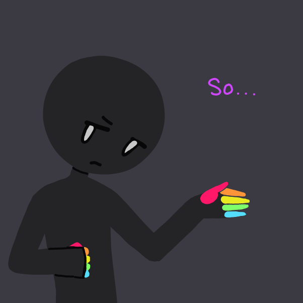 First panel in Crayon drawn in our free online drawing game