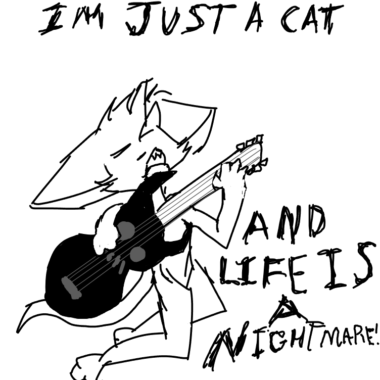 Liked webcomic I'm just a cat