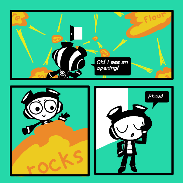 i've never played psychonauts - Online Drawing Game Comic Strip Panel by Elleshye