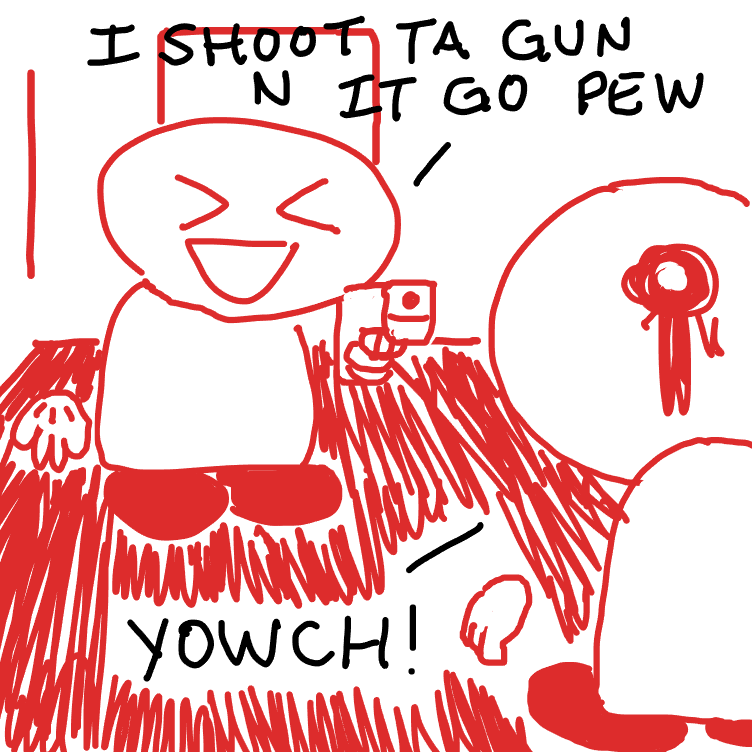 Drawing in DEATH TO PJ by nooz