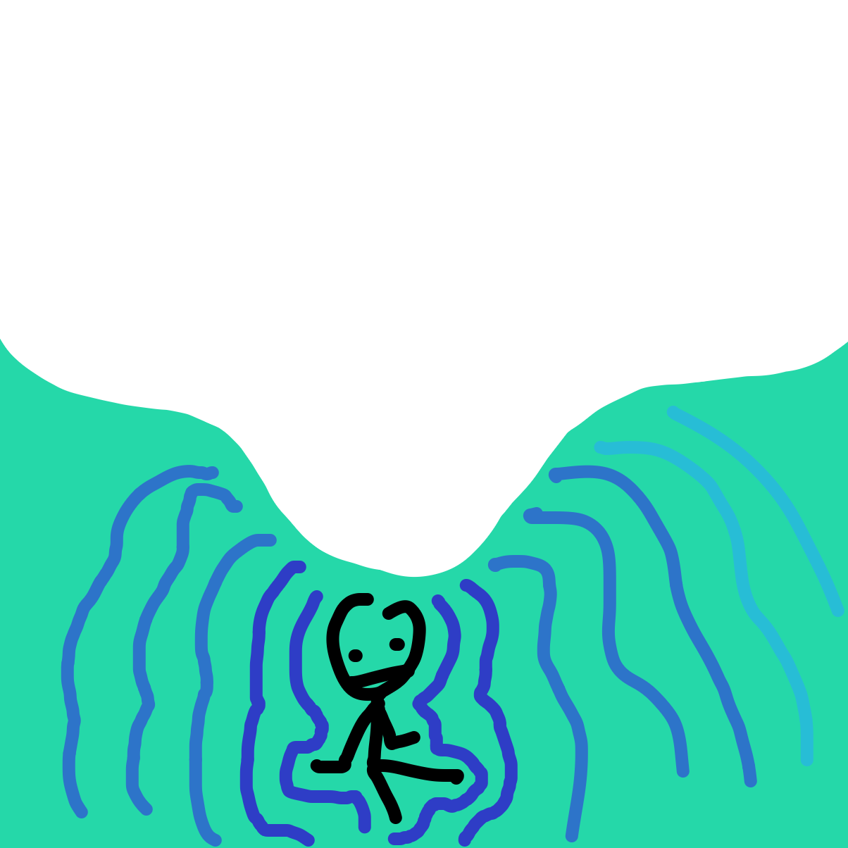 Drawing in STRESS by Rainbowfox_