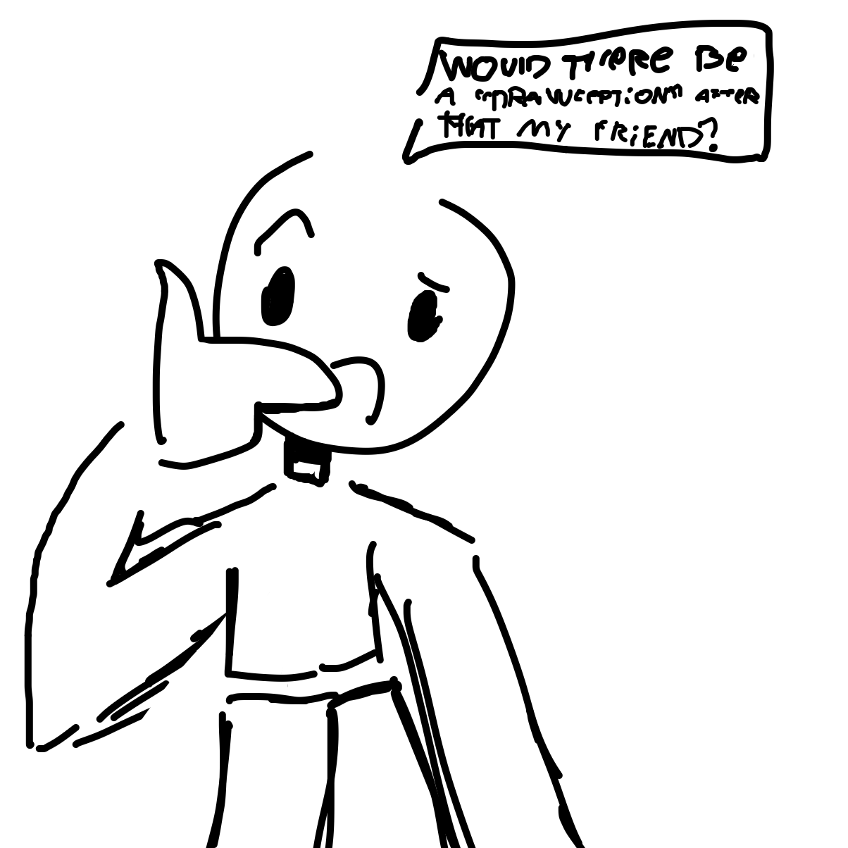 Drawing in test by Rainbowfox_