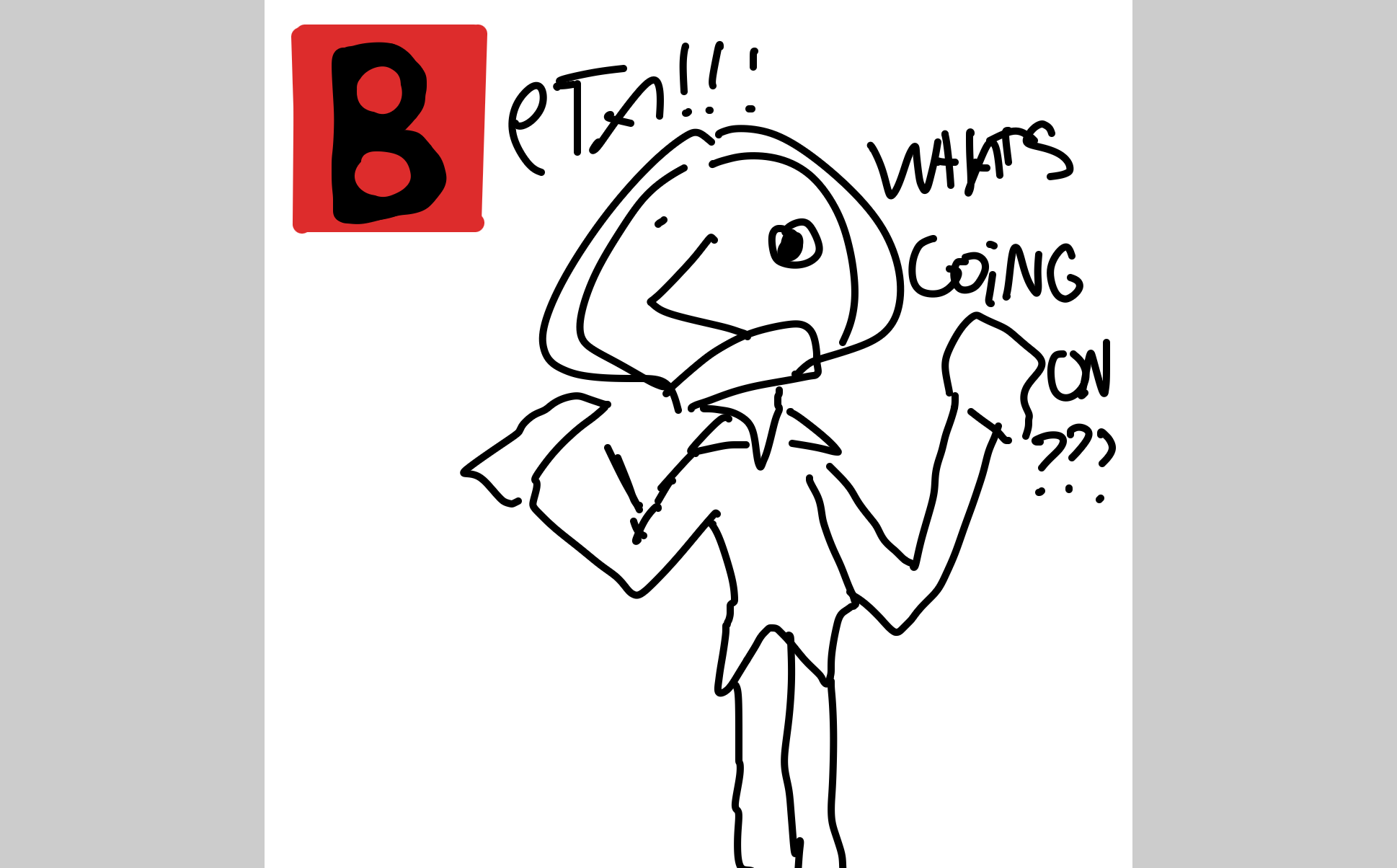 Drawing in Hey Lois, i erased COPPA from past. by Rainbowfox_