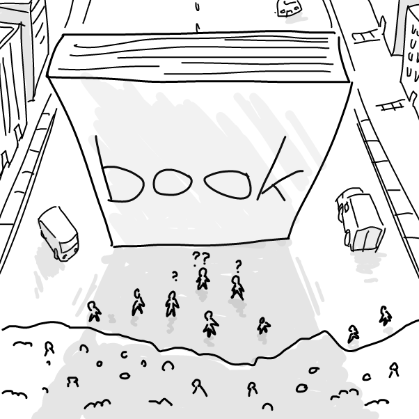 Drawing in Book by SeanTrunks