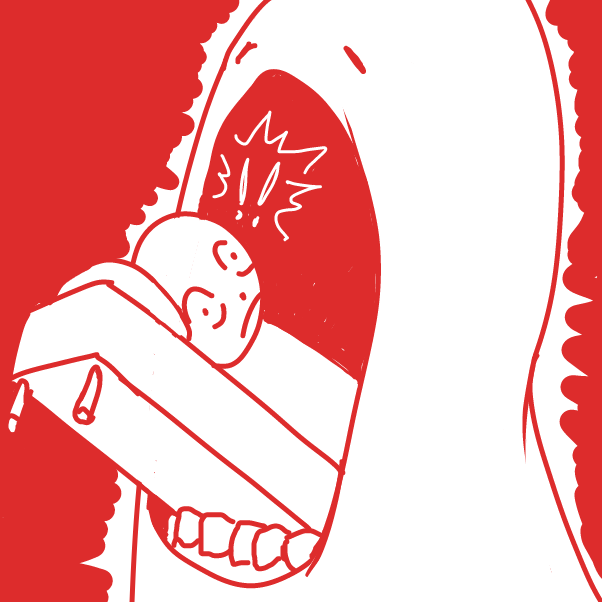 Drawing in DEATH TO PJ by SeanTrunks