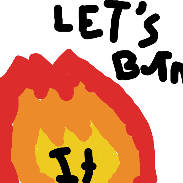 Drawing in BURN IT DOWN! -linkin park by Gogoseit2020