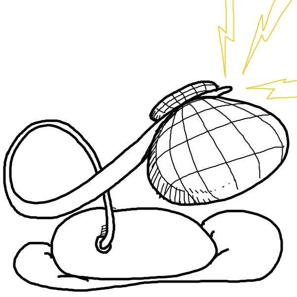 Drawing in Nuit de la Chateau Experience by Hacknpaint