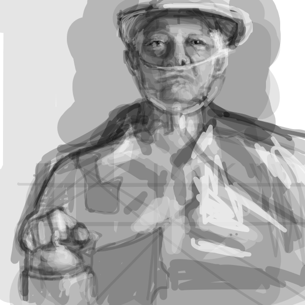 Drawing in Last chance to look at me Hector :) by RafaelH