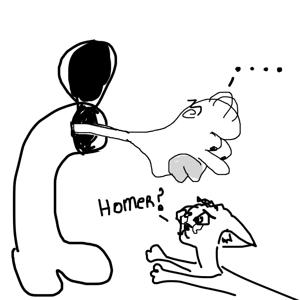 Drawing in DEATH TO PJ by RafaelH