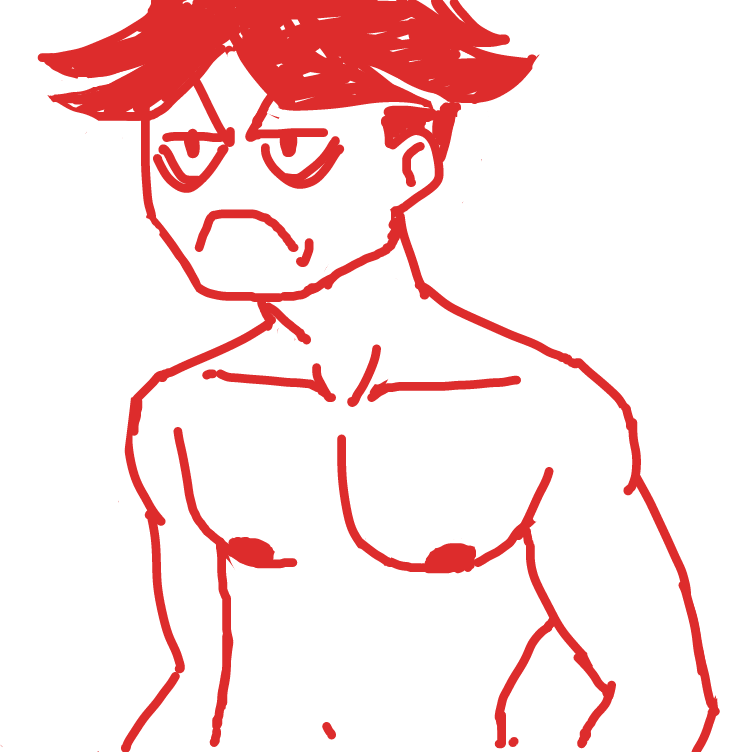 Drawing in DEATH TO PJ by nooz