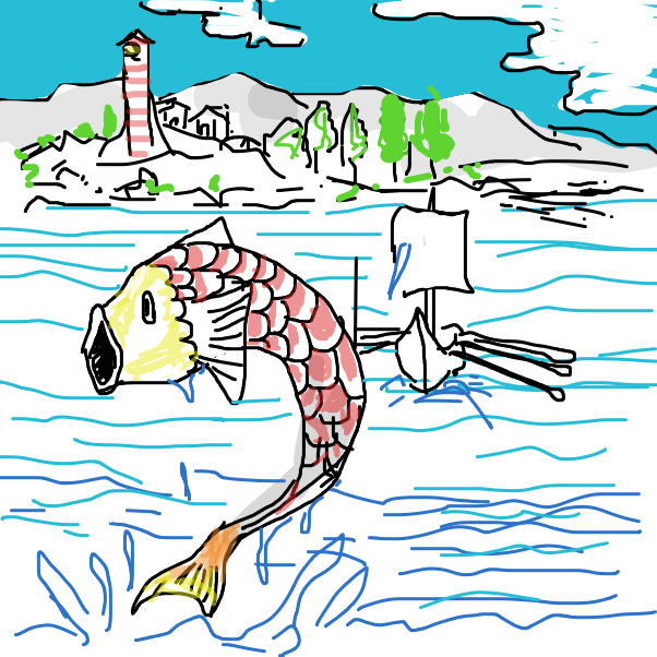 Drawing in DEATH TO PJ by RafaelH