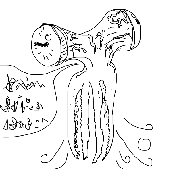 Drawing in DEATH TO PJ by RafaelH