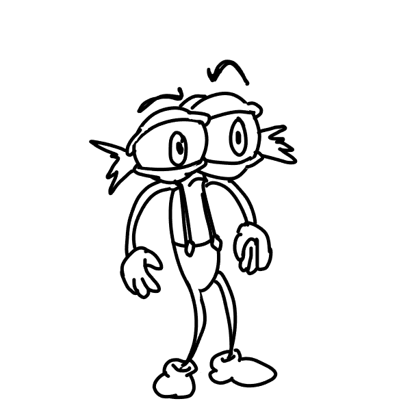 Drawing in DEATH TO PJ by SeanTrunks