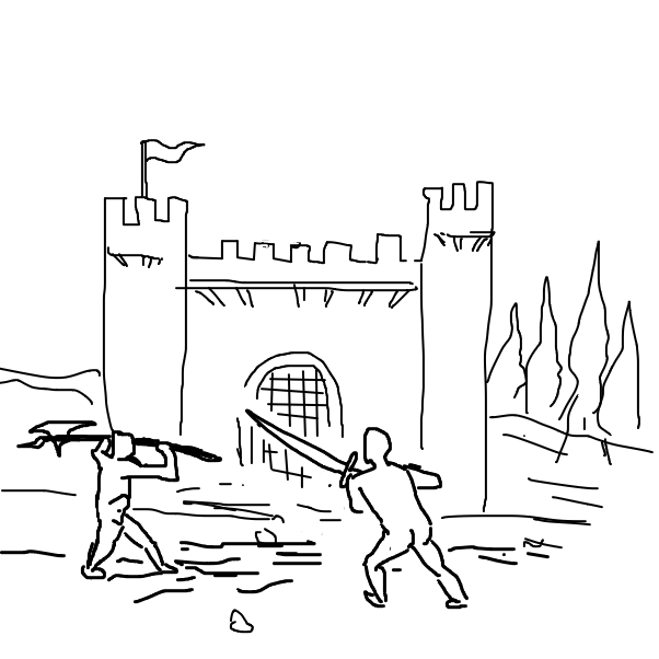  - Online Drawing Game Comic Strip Panel by RafaelH