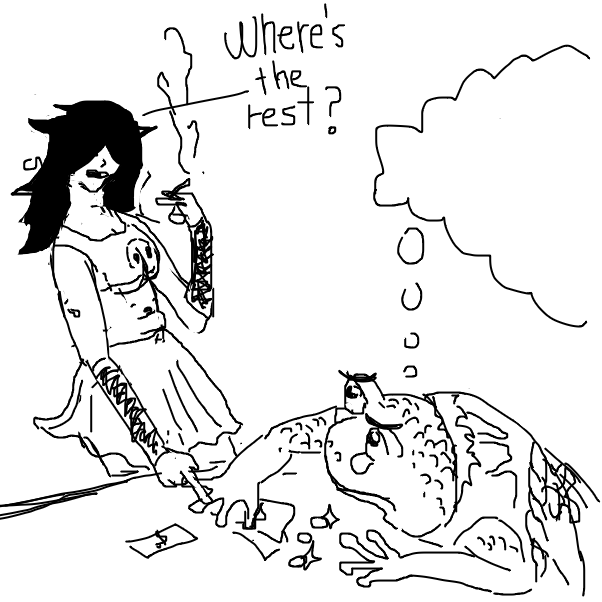 Drawing in idk by RafaelH