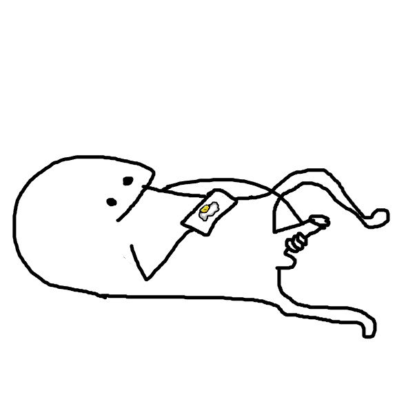 Drawing in Eg by Nuklio