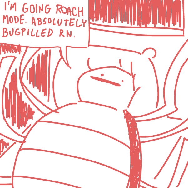 Drawing in DEATH TO PJ by 🔲