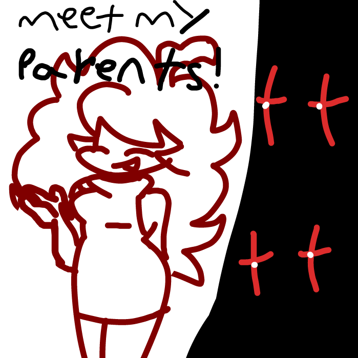 First panel in Oh no drawn in our free online drawing game