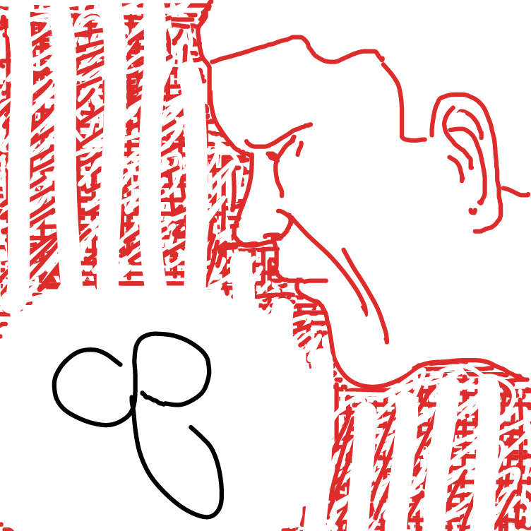 Drawing in DEATH TO PJ by nooz