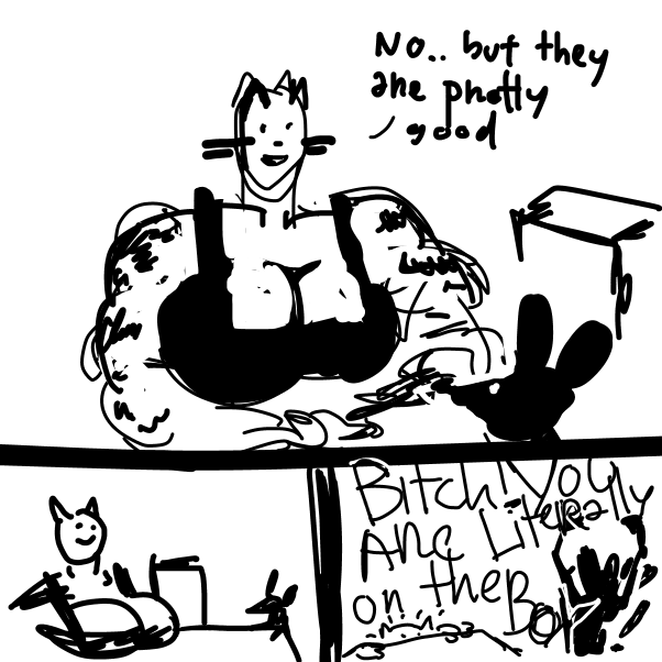 Drawing in Frosties by peyoalt