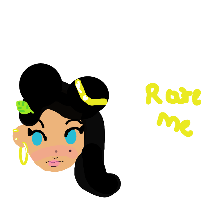 First panel in rate me drawn in our free online drawing game