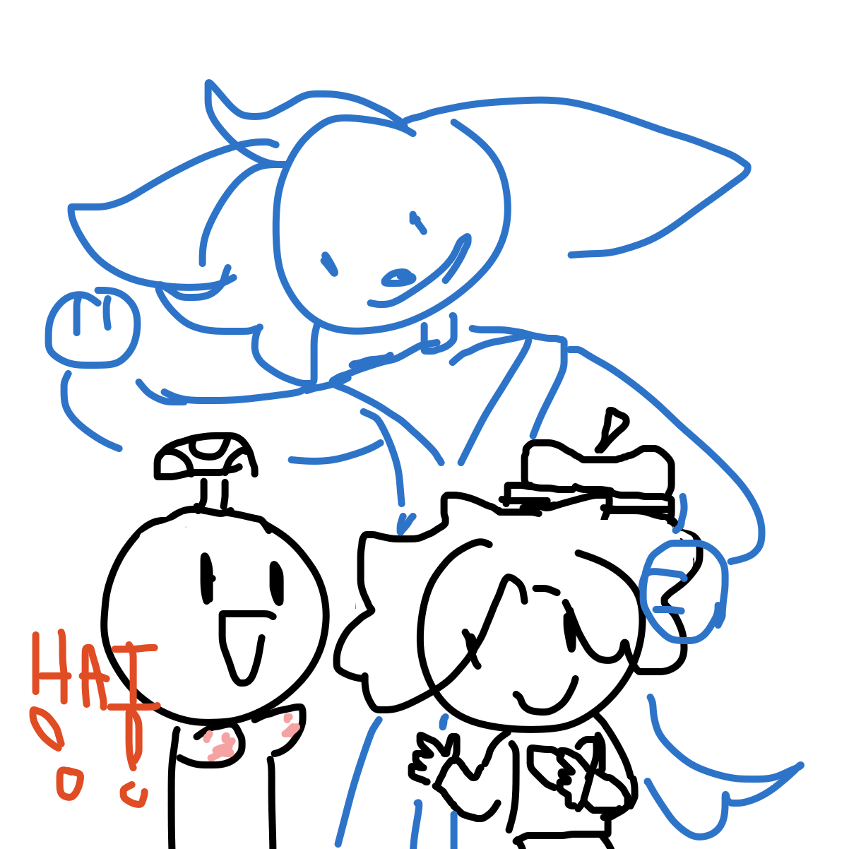 Drawing in whats up by Razputin