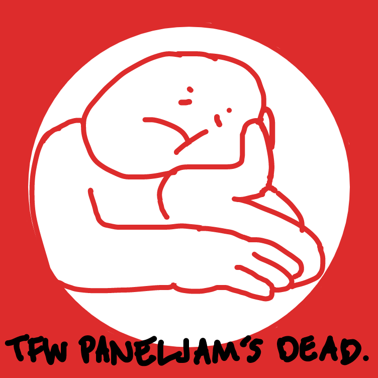 Drawing in DEATH TO PJ by nooz