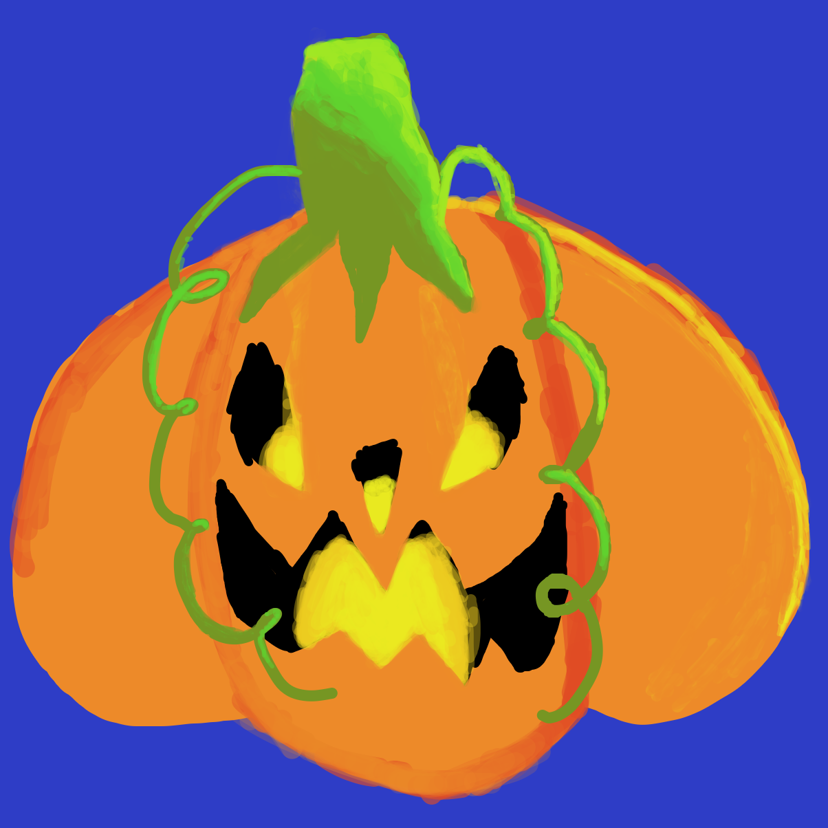 Prety Pumkin :3 - Online Drawing Game Comic Strip Panel by Rainbowfox_
