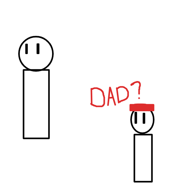 First panel in The Chicken or The Egg? drawn in our free online drawing game