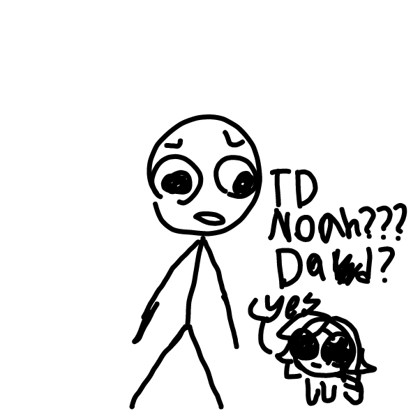 Drawing in Save Him by Altairrr