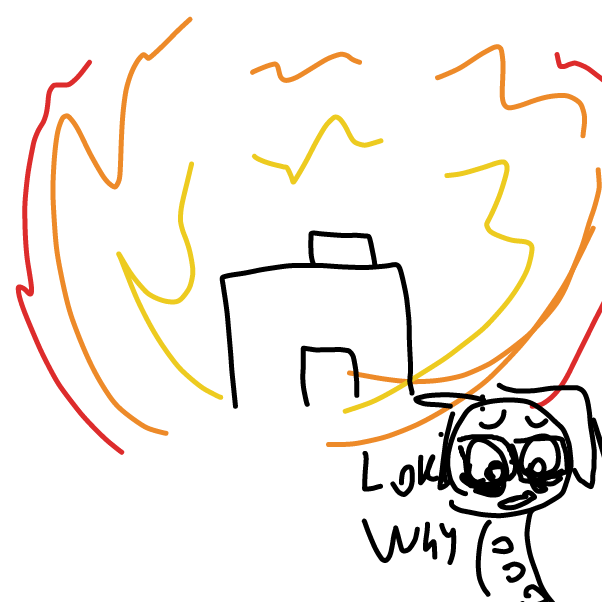 Drawing in Loki and Mikey Show by Altairrr