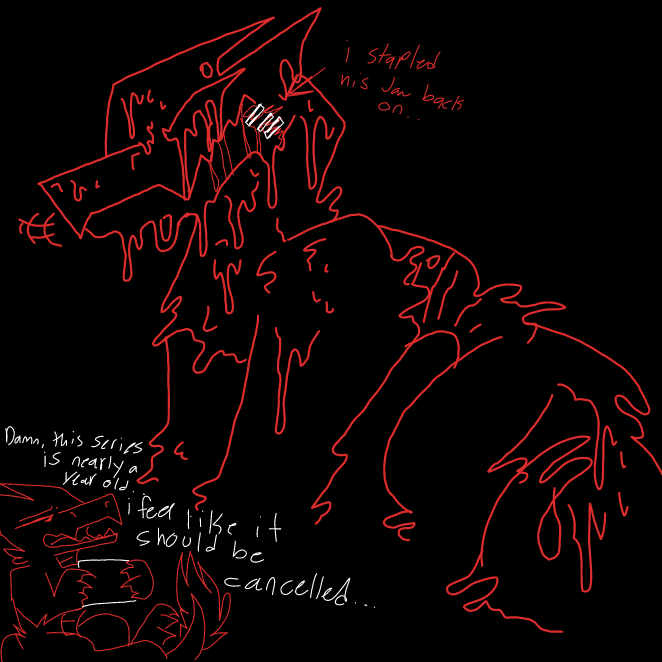 Drawing in an amer cancelled series by OneWithTheShadows