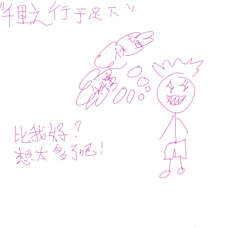 Drawing in chinese project by halleycomecat