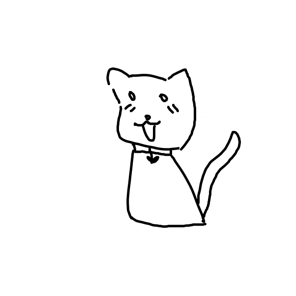 theres a happy cat . - Online Drawing Game Comic Strip Panel by gutznkatz